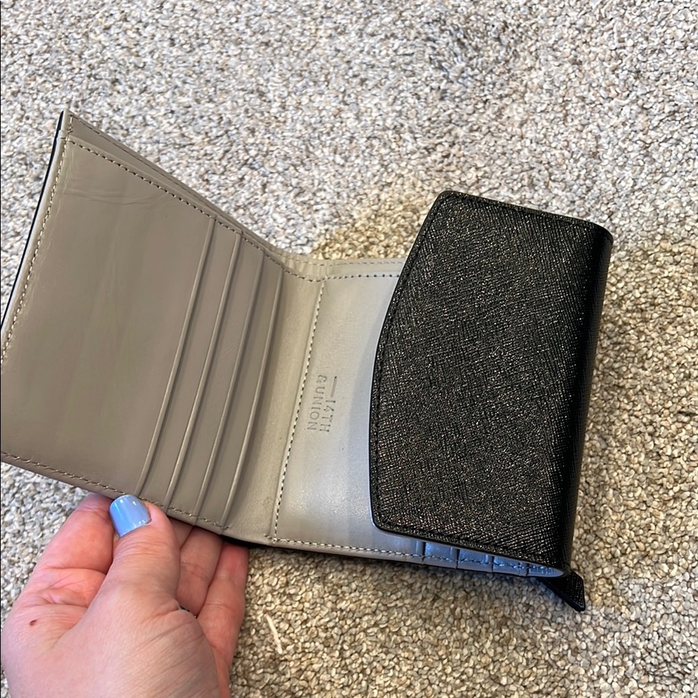 14th & union black wallet